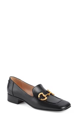 Gucci Baby Horsebit Loafer in Nero