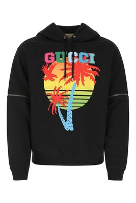 Gucci Black Cotton Sweatshirt