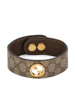 Gucci Blondie leather bracelet - Brown