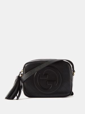 Gucci - Blondie Leather Cross-body Bag - Womens - Black