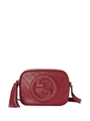 Gucci Blondie leather crossbody bag - Red