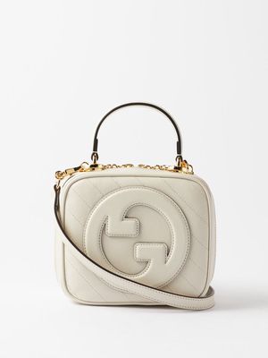 Gucci - Blondie Leather Handbag - Womens - Ivory