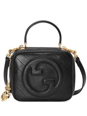 Gucci Blondie logo-patch tote bag - Black