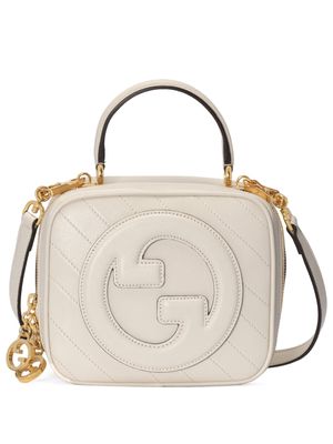 Gucci Blondie logo-patch tote bag - White