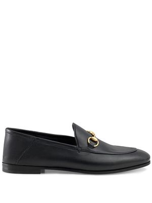 Gucci Brixton Horsebit leather loafers - Black