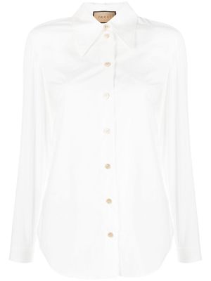 Gucci buttoned-up cotton shirt - White