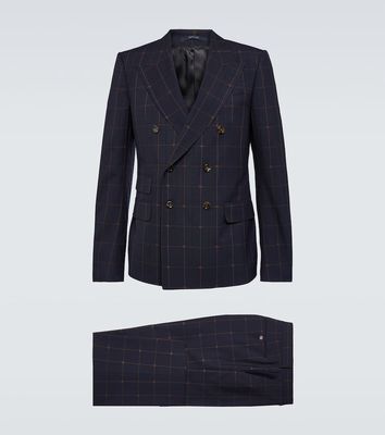 Gucci Checked wool suit