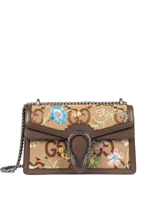 Gucci Dionysus jumbo GG small shoulder bag - Brown
