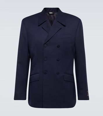 Gucci Double-breasted wool blazer