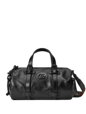 Gucci Double G leather duffle bag - Black