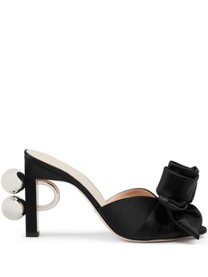 Gucci embellished 94mm sandals - Black