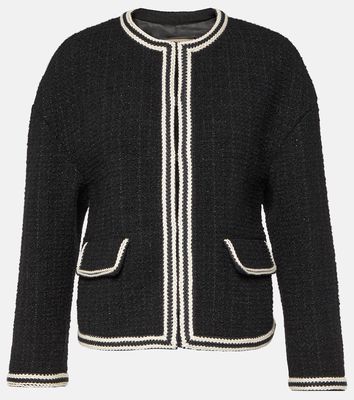 Gucci Embellished bouclé tweed wool jacket