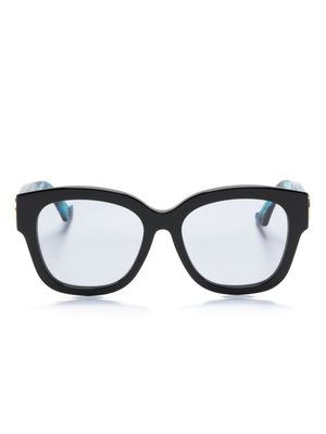 Gucci Eyewear butterfly-frame sunglasses - Black