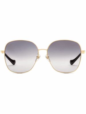 Gucci Eyewear GG1089SA round sunglasses - Grey
