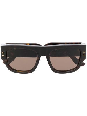 Gucci Eyewear GG1262S square-frame sunglasses - Brown