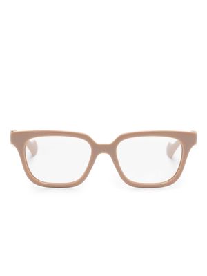Gucci Eyewear GG1536O square-frame glasses - Neutrals