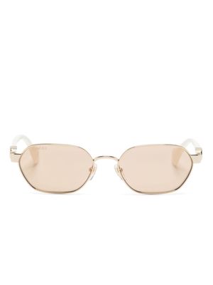 Gucci Eyewear GG1593S geometric-frame sunglasses - Neutrals