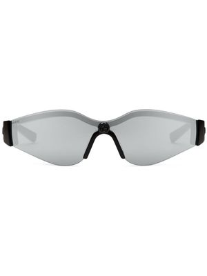 Gucci Eyewear Interlocking G mask-frame sunglasses - Black