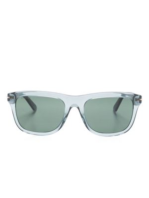 Gucci Eyewear logo-print square-frame sunglasses - Green
