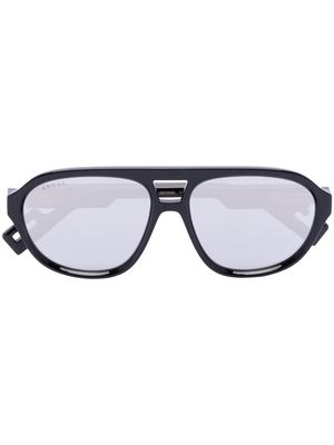 Gucci Eyewear Mountain Injection pilot-sunglasses - Black