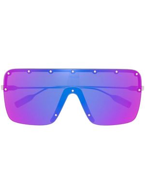 Gucci Eyewear oversized-frame studded sunglasses - Purple