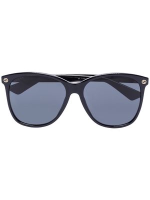 Gucci Eyewear oversized-frame tinted sunglasses - Black