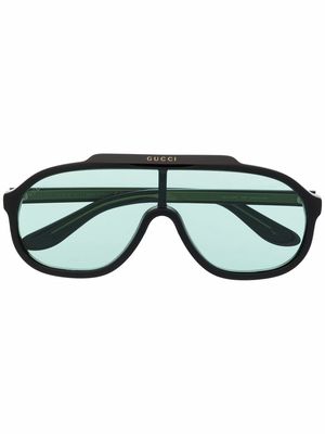 Gucci Eyewear pilot-frame sunglasses - Black