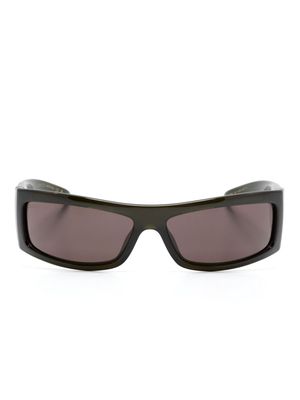 Gucci Eyewear rectangular-frame tinted sunglasses - Brown