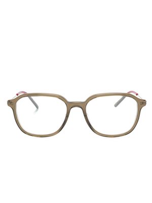 Gucci Eyewear round-frame glasses - Green