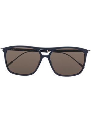 Gucci Eyewear square-frame sunglasses - Blue