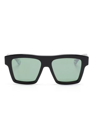 Gucci Eyewear tortoiseshell square-frame sunglasses - Black