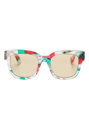 Gucci Eyewear wayfarer-frame sunglasses - Neutrals
