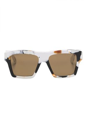Gucci Eyewear wayfarer-frame sunglasses - White