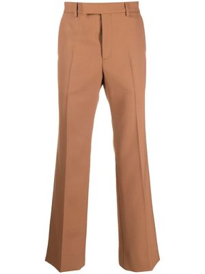 Gucci flared tailored trousers - Brown
