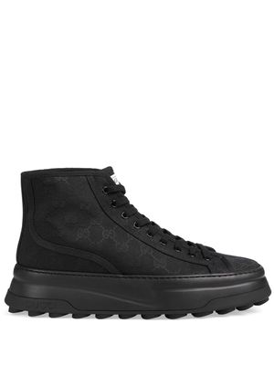 Gucci GG-canvas high-top sneakers - Black