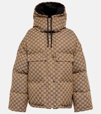 Gucci GG canvas puffer down jacket