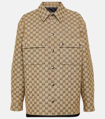 Gucci GG canvas shirt jacket