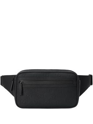 Gucci GG cotton belt bag - Black