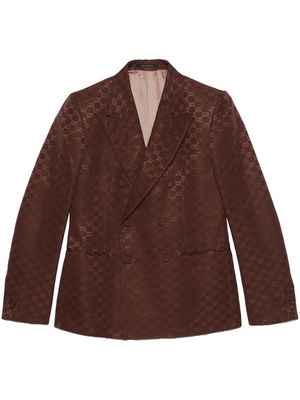 Gucci GG cotton canvas jacket - Brown