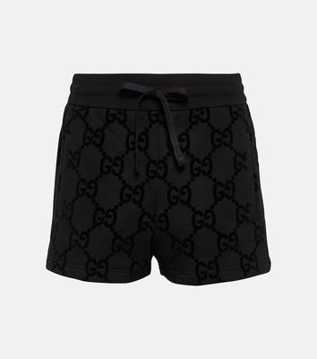 Gucci GG cotton fleece shorts