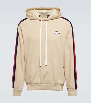 Gucci GG embroidered hoodie