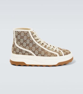 Gucci GG high-top canvas sneakers