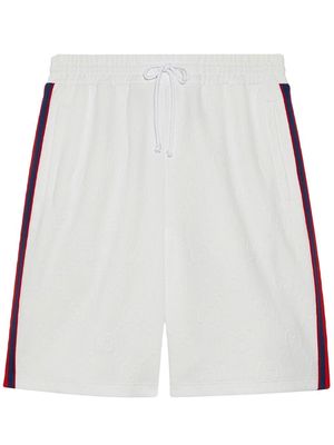Gucci GG-jacquard Bermuda shorts - White