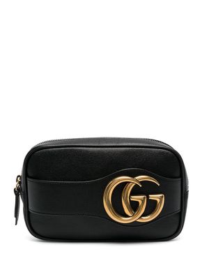 Gucci GG leather pouch - Black