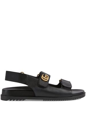 Gucci GG leather sandals - Black