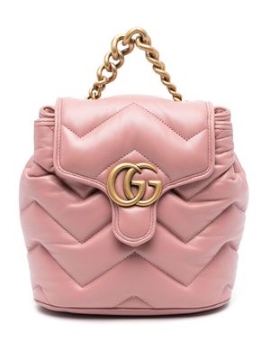 Gucci GG Marmont backpack - Pink