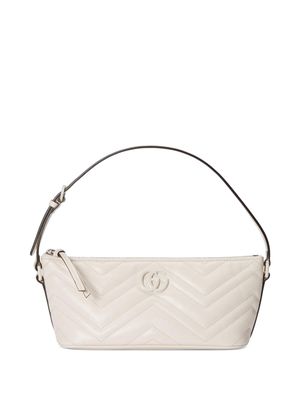 Gucci GG Marmont leather shoulder bag - White