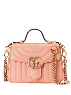Gucci GG Marmont matelassé tote bag - Pink