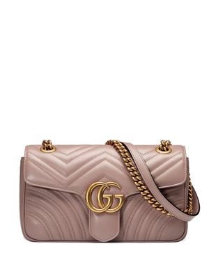 Gucci GG Marmont quilted shoulder bag - Pink