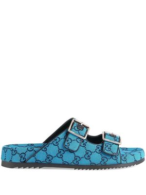 Gucci GG Multicolour sandals - Blue